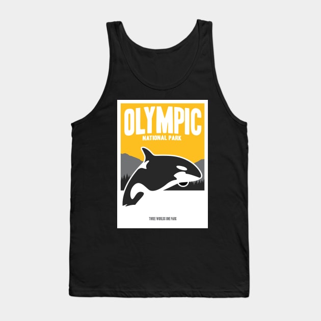 Olympic National Park Washington Apparel Tank Top by Terrybogard97